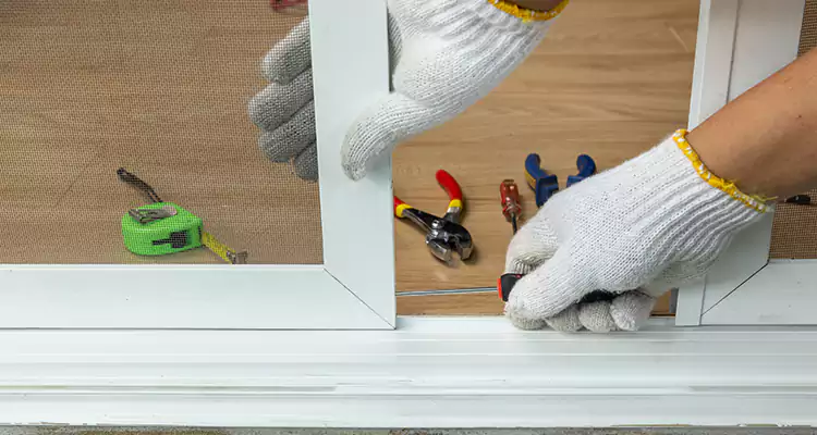 Sliding Glass Door Off Rails Repair in Kissimmee, FL